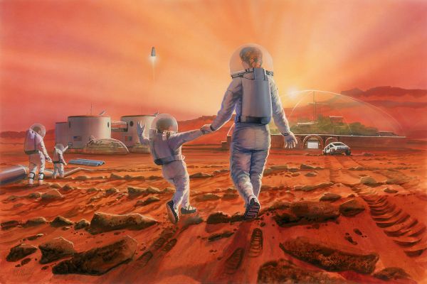 New life on Mars by Robert Murray (2001, The Mars Society)